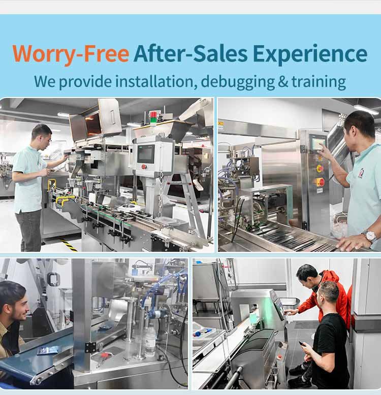 előre gyártott zsákcsomagoló gép